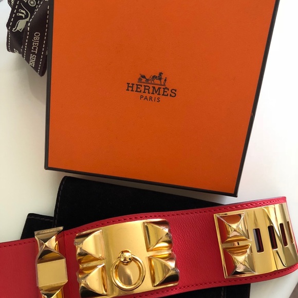 Hermes CDC in tomate rouge - Picture 3 of 5